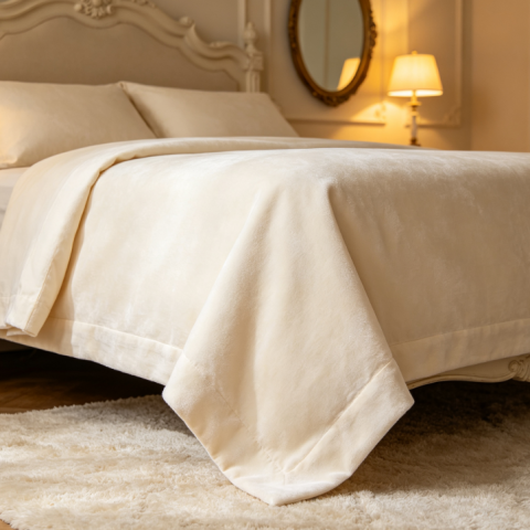 Luxury satin, high-quality solid color sheets.
