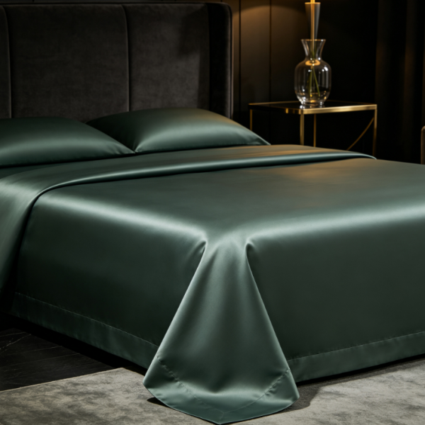 Ice silk, cool and smooth sheets for nude sleeping.
