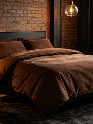 Minimalist matte soft mulberry silk duvet cover